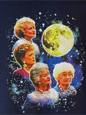 Golden Girls “four Golden Girls Moon” graphic tee